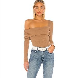 One shoulder bodysuit